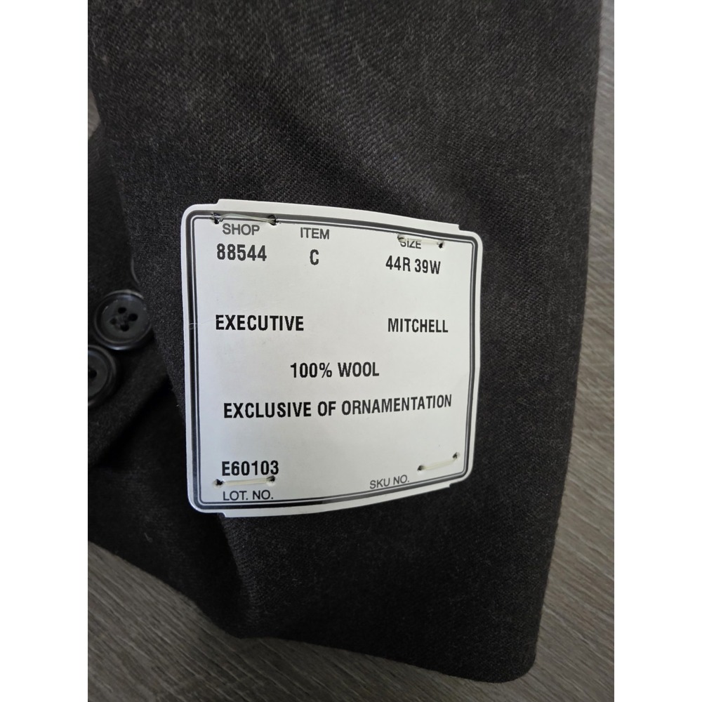 Jos A Bank Executive Collection Mens Blazer 44R Olive Wool Jacket Coat New W/tag - Picture 5 of 9